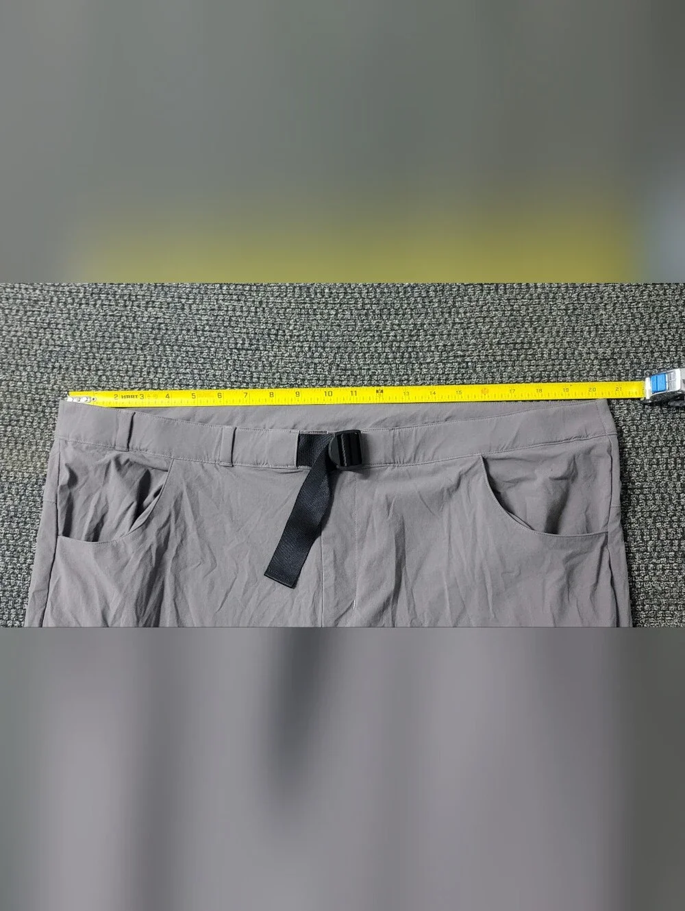 Adidas Gray Black Terrex Utilitas Hiking Zip-Off Pants Men's XLT TALL 41×32
